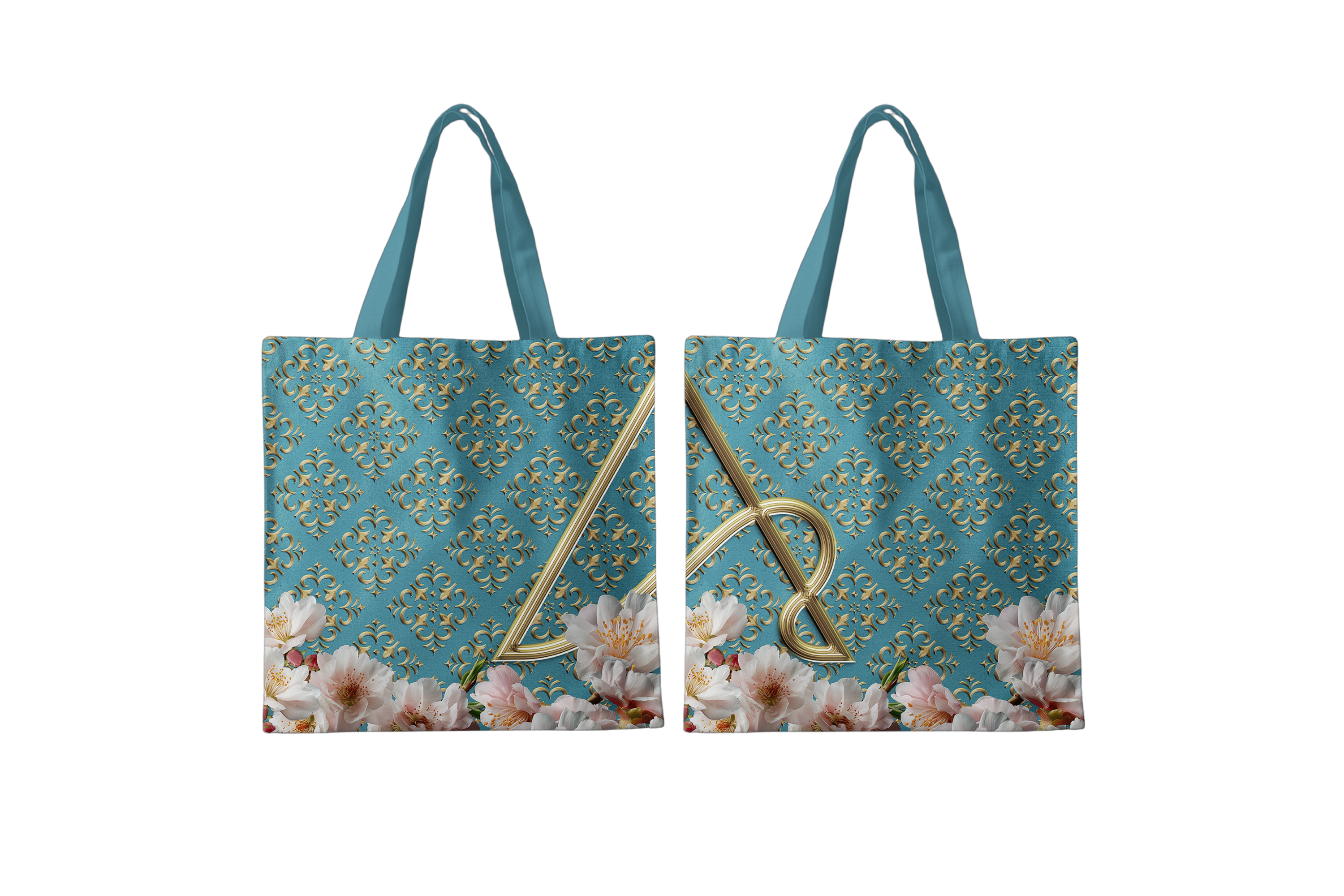 2026 Aesthetic MEET tote bags featuring floral design